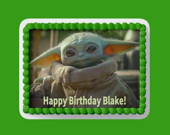 Yoda Cake Topper Etsy Yoda Cake Topper Etsy