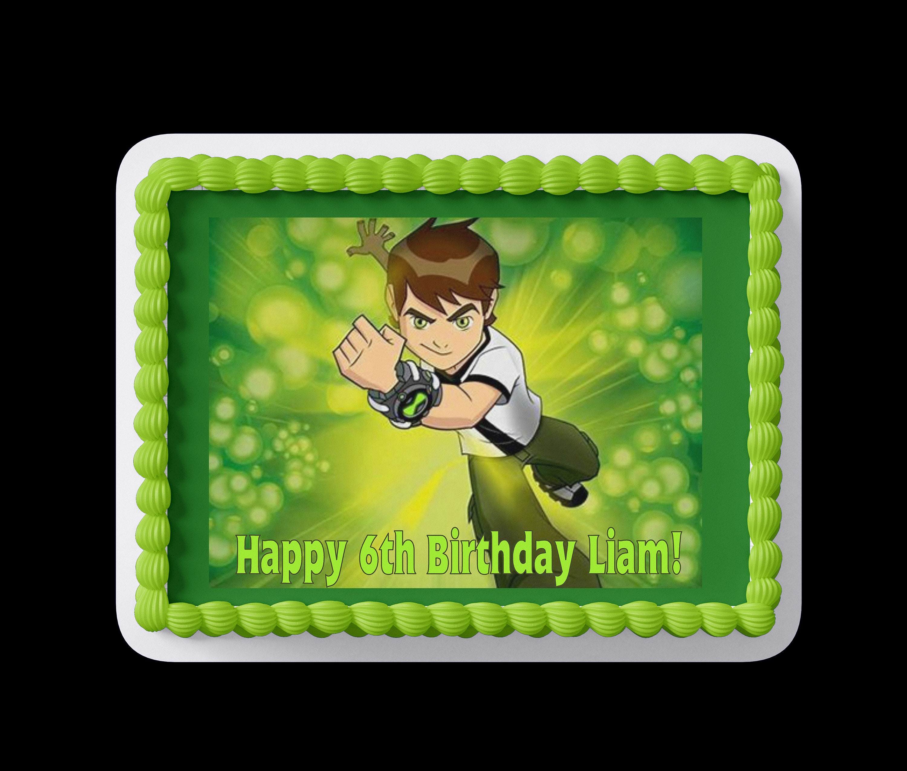 Buy Ben 10 Edible Cake Topper Online in India - Etsy Buy Ben 10 Edible Cake Topper Online in India - Etsy