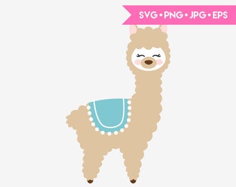 Download Baby Llama Svg Etsy