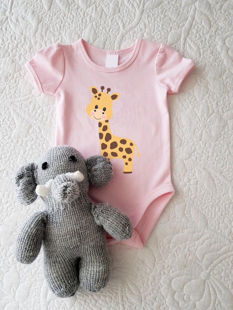 Digital Clipart Cute Baby Giraffe Svg Cut File For Cricut And Silhouette Vector Graphics Clip Art Art Collectibles