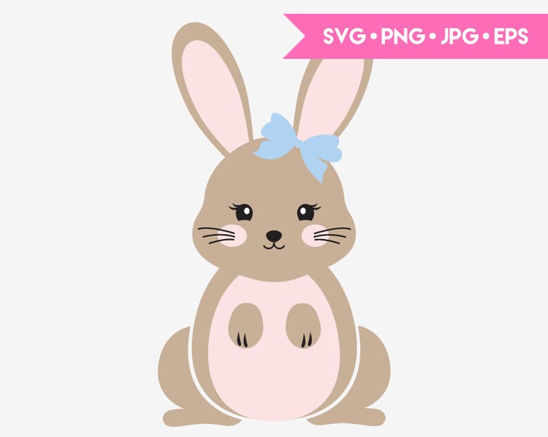 Free Free Bunny Rabbit Svg File 292 SVG PNG EPS DXF File