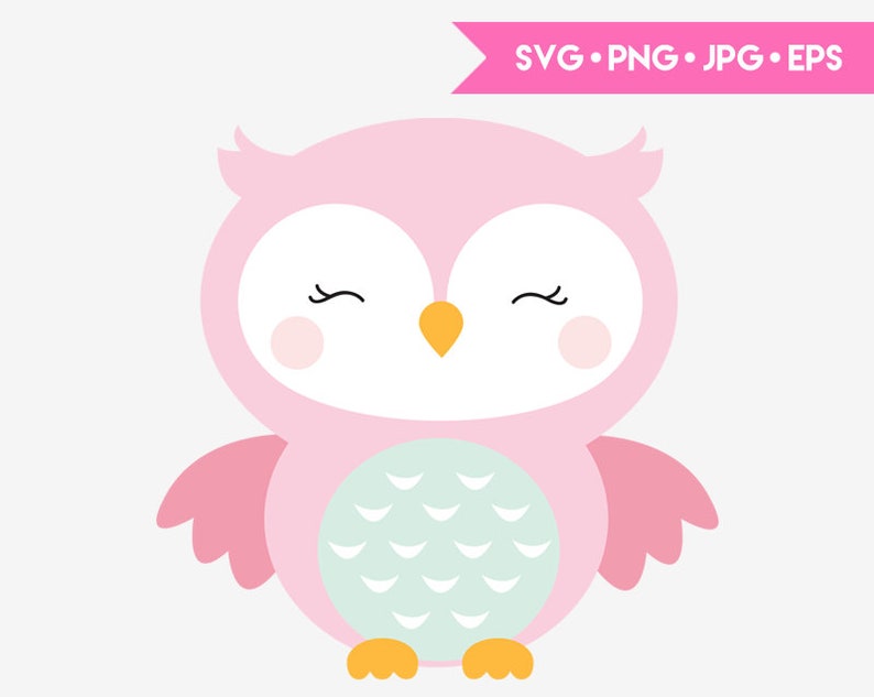 Download Cute Baby Owl Svg Cut File For Cricut And Silhouette Digital Clipart Vector Graphics Clip Art Art Collectibles