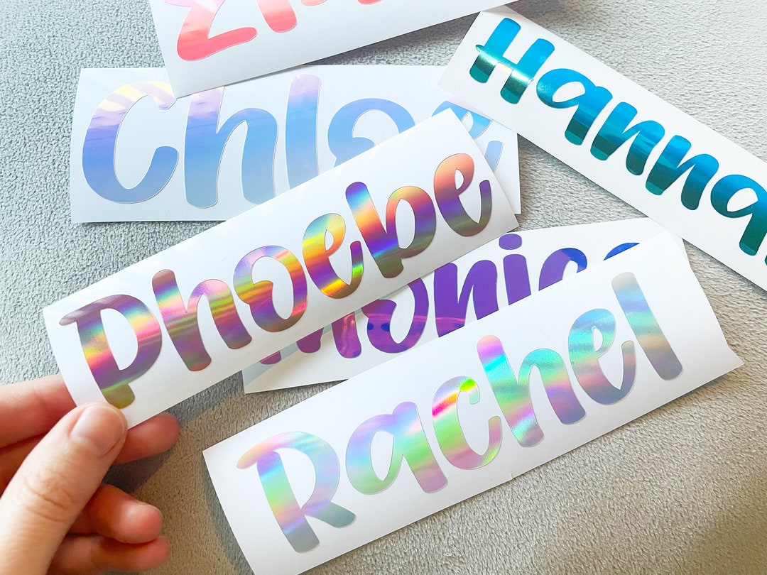 Personalized Name Sticker for Tumbler, Vinyl Decal for Laptop, Name