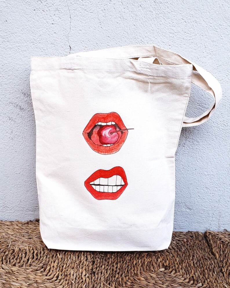 tote bag design shoulder bag eco friendly bag market bag canvas tote bag handmade shopping bag watercolor print
