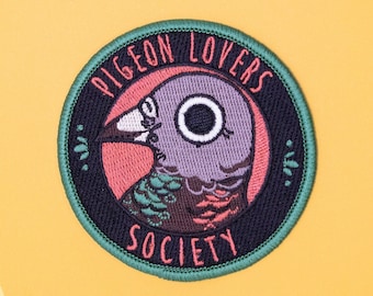 SOCIEDAD DE AMANTES DE LAS PALOMAS / Parche termoadhesivo