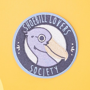 SHOEBILL LOVERS SOCIETY | Iron on patch