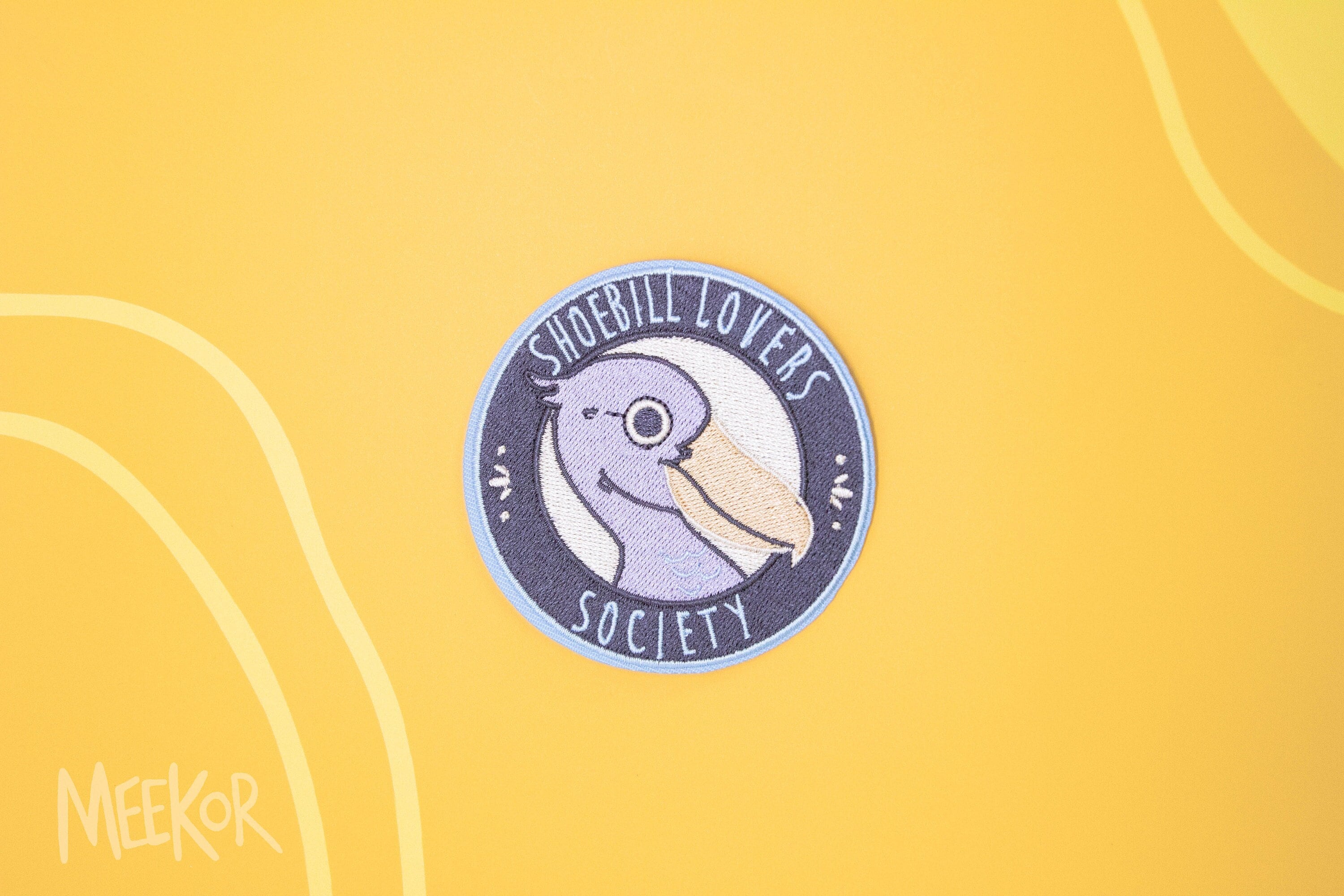 SHOEBILL LOVERS SOCIETY | Iron on patch