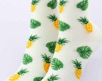 Pineapple Women Socks
