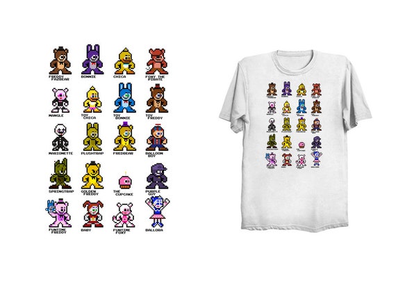 Fnaf Nightmare / Puppet ) T Shirt 100% Cotton Five Nights At Fnaf