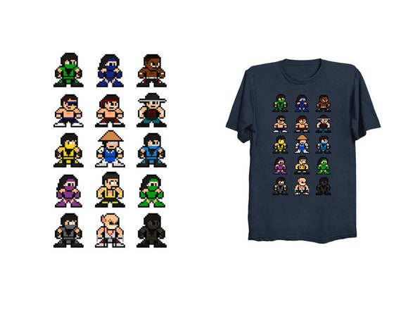 mortal kombat 2 t shirt