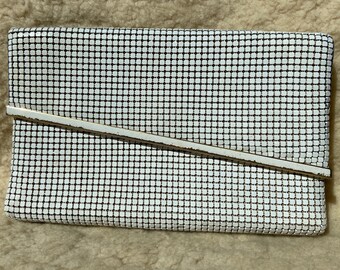 Vintage Metal Mesh Clutch Handbag