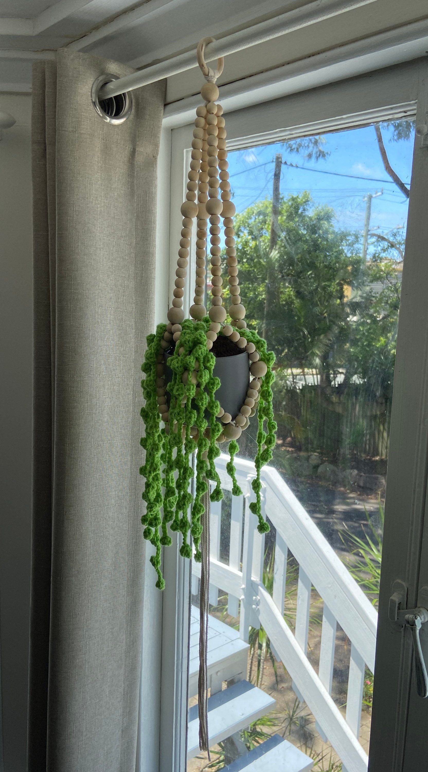 Terracotta Planter Crochet Succulent Garden