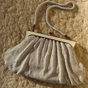 Vintage OROTON Metal Mesh Clutch Handbag
