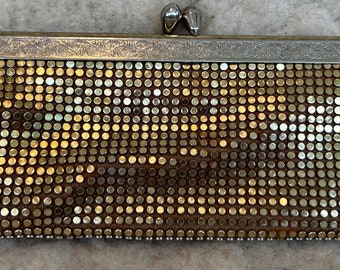 Vintage Mesh Style Glasses Case Bag