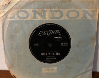 Roy Orbison – Goodnight / Only With You 1965 7” 45RPM Vinyl Record EP