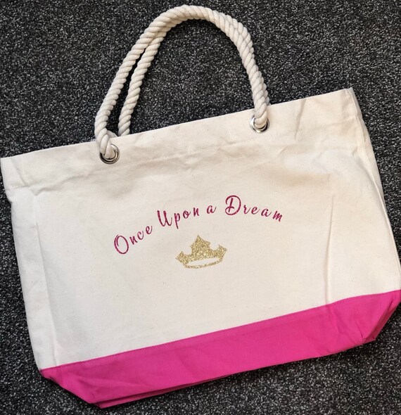 sleeping beauty tote bag