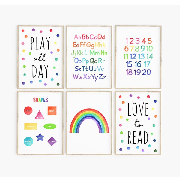 Playroom Prints - Etsy