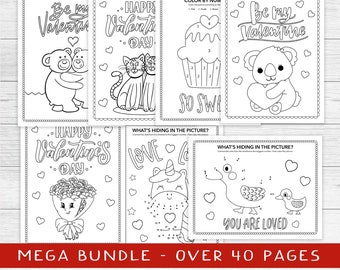 Valentine's Day Coloring Pages | Kids Activity Sheets (PDF)