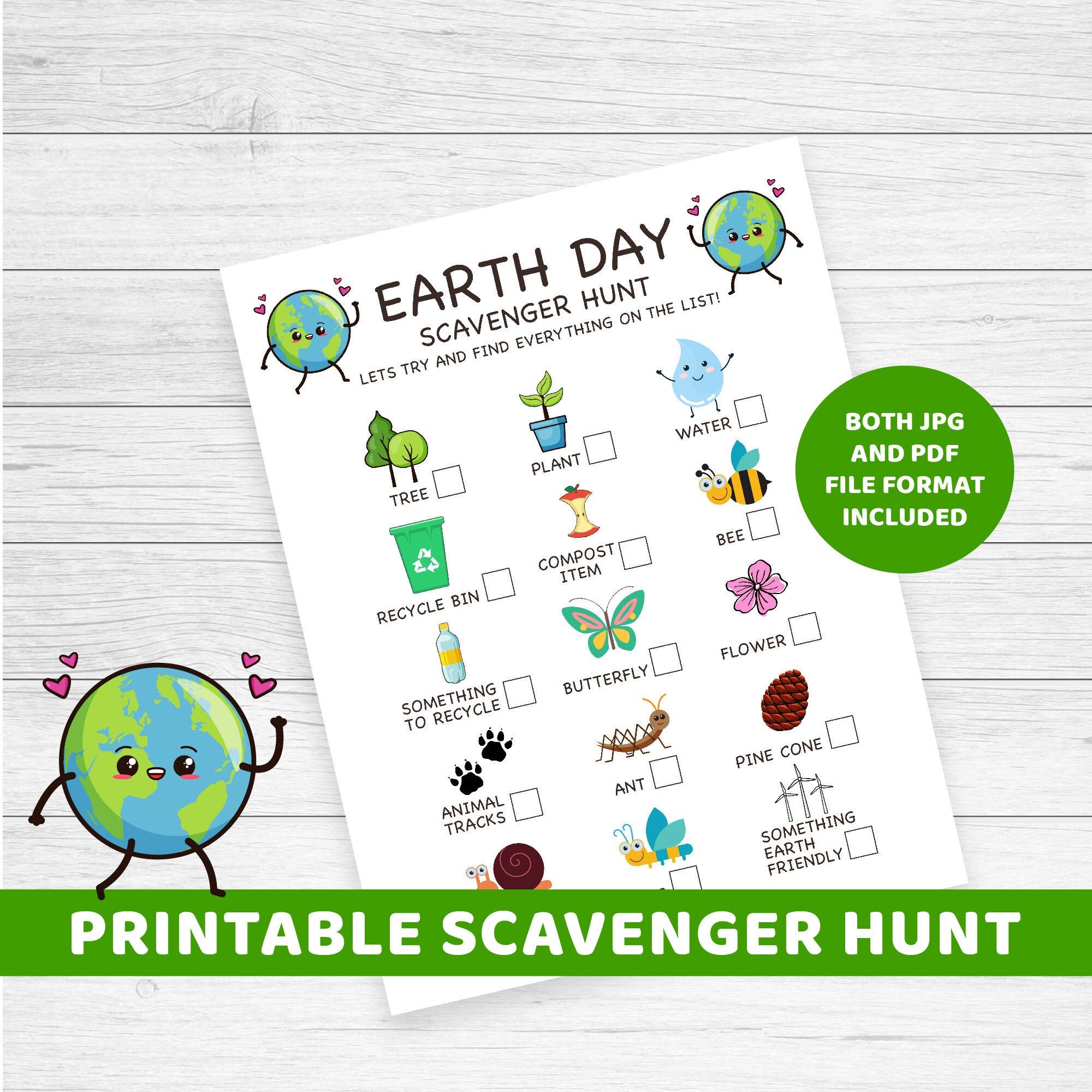 Earth Day Scavenger Hunt, Printable Instant Download, Earth Day Activities for Kids, Earth Day Game, Nature Activity Indoor Outdoor, Scouts - Etsy earth-day-scavenger-hunt-printable-instant-download-earth-day-activities-for-kids-earth-day-game-nature-activity-indoor-outdoor-scouts-etsy