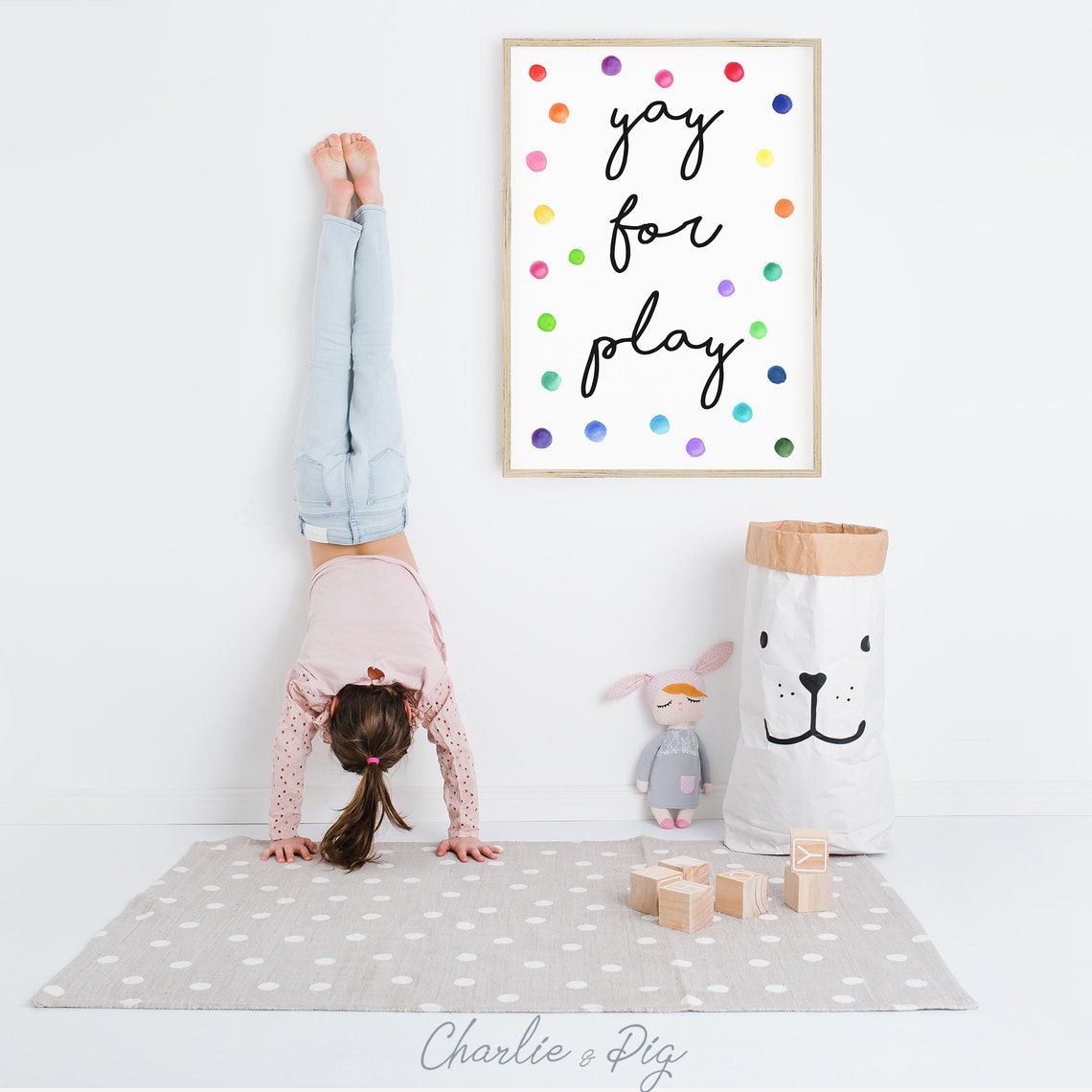 Kids Playroom Wall Decor watercolor Printable Wall Art | Etsy