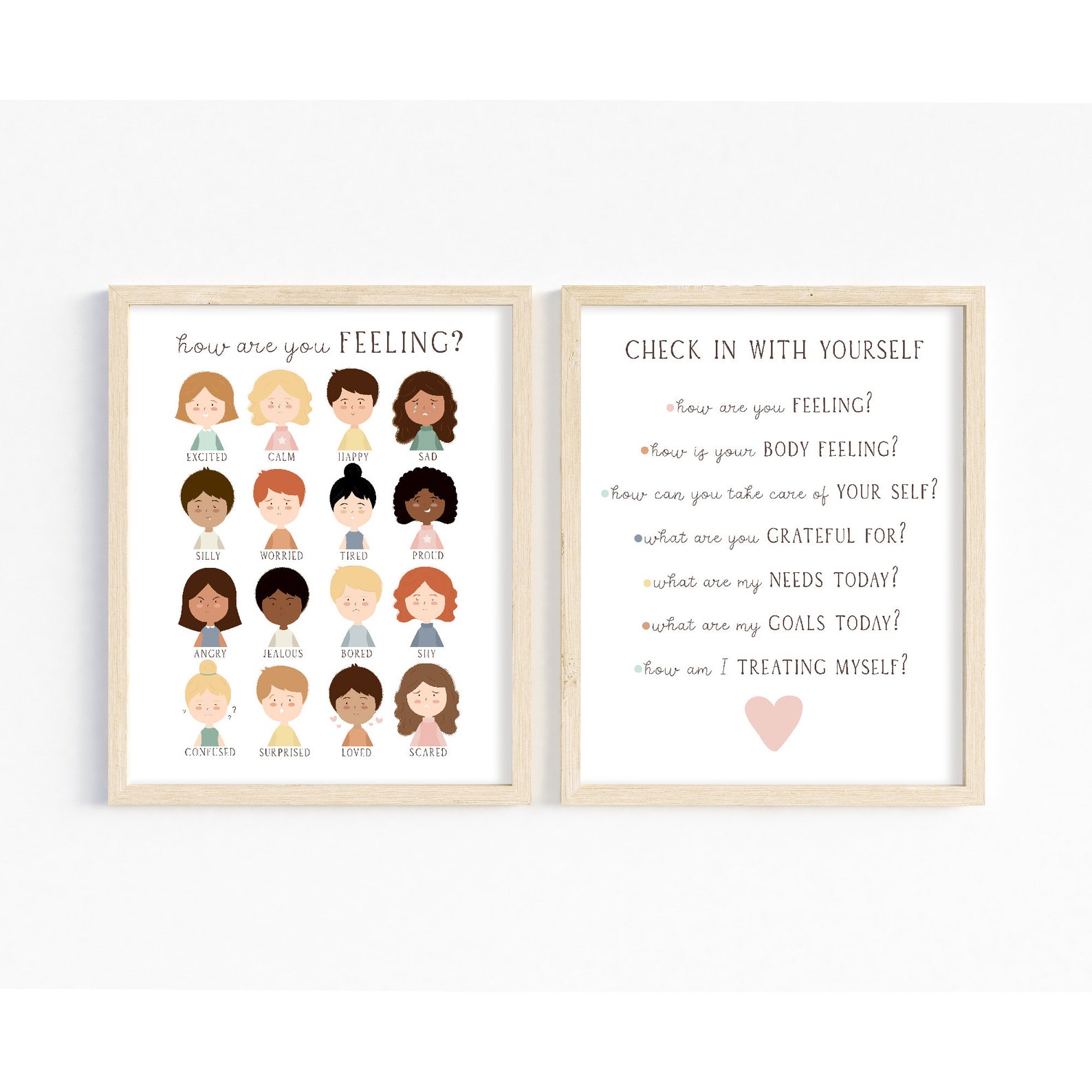 Calming Corner Kit, Set of 15 Posters and Emotion Flashcards ...