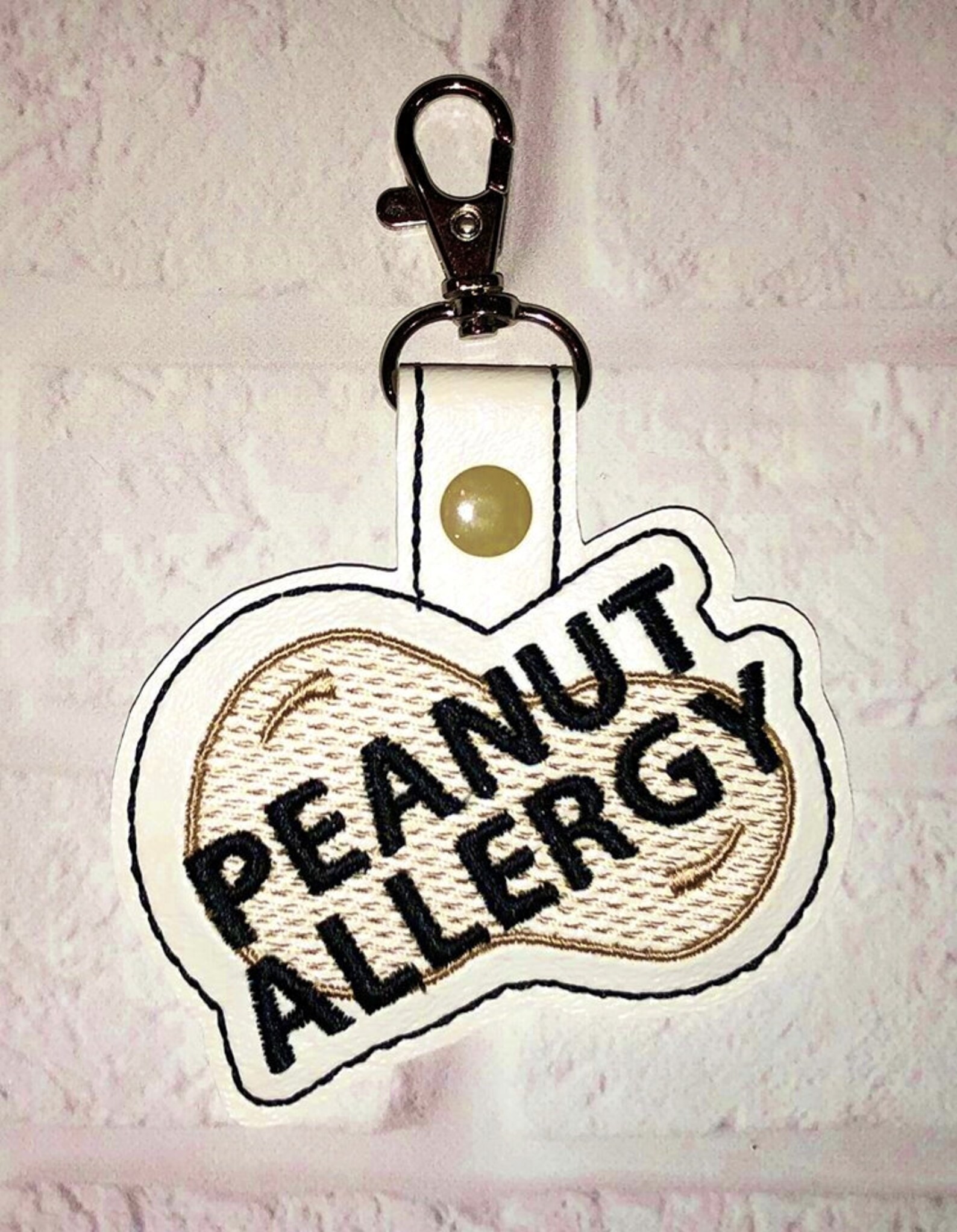 Pork Allergy Key chain Pork Allergies Backpack Tag Allergy Etsy