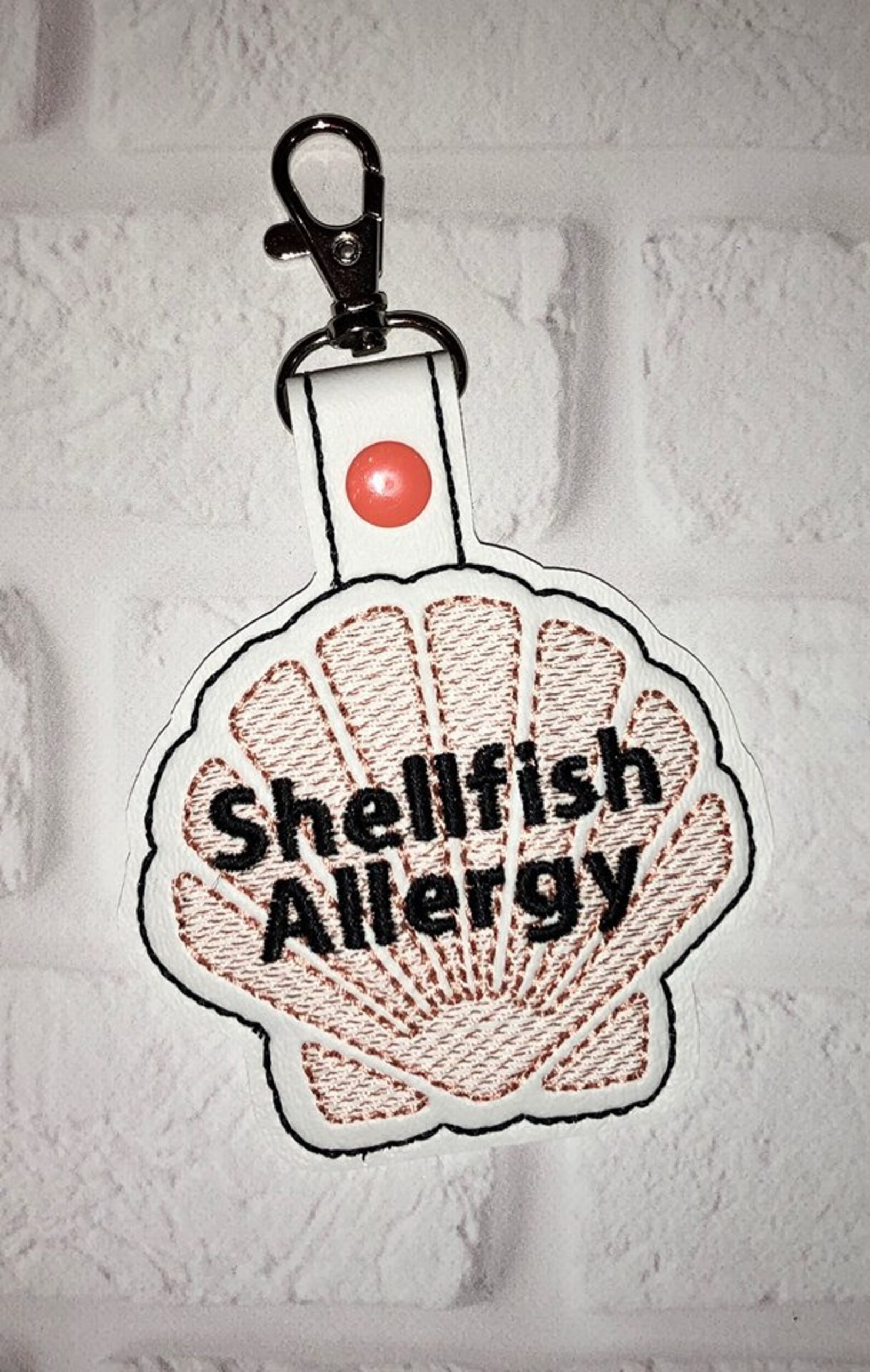 Pork Allergy Key chain Pork Allergies Backpack Tag Allergy Etsy