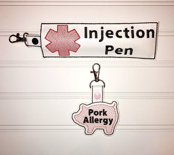 Pork Allergy Gift Set Pork Allergy Gift Set Injection Pen Etsy