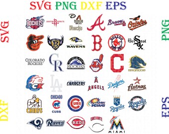 mlb logo etsy