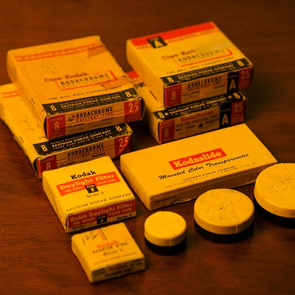 Various Vintage Kodak Items