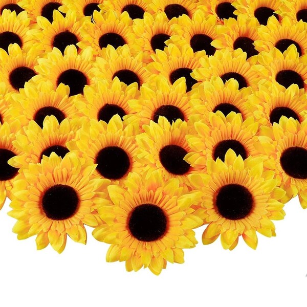 Large Artificial Sunflower Etsy