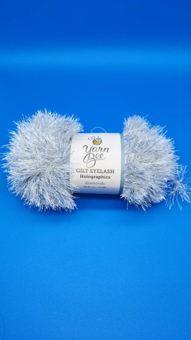 Yarn Bee Gilt Eyelash Hobby Lobby Glittery Yarn Etsy