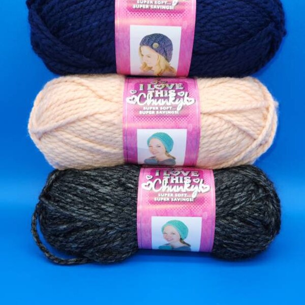 Hobby Lobby Chunky Yarn Etsy