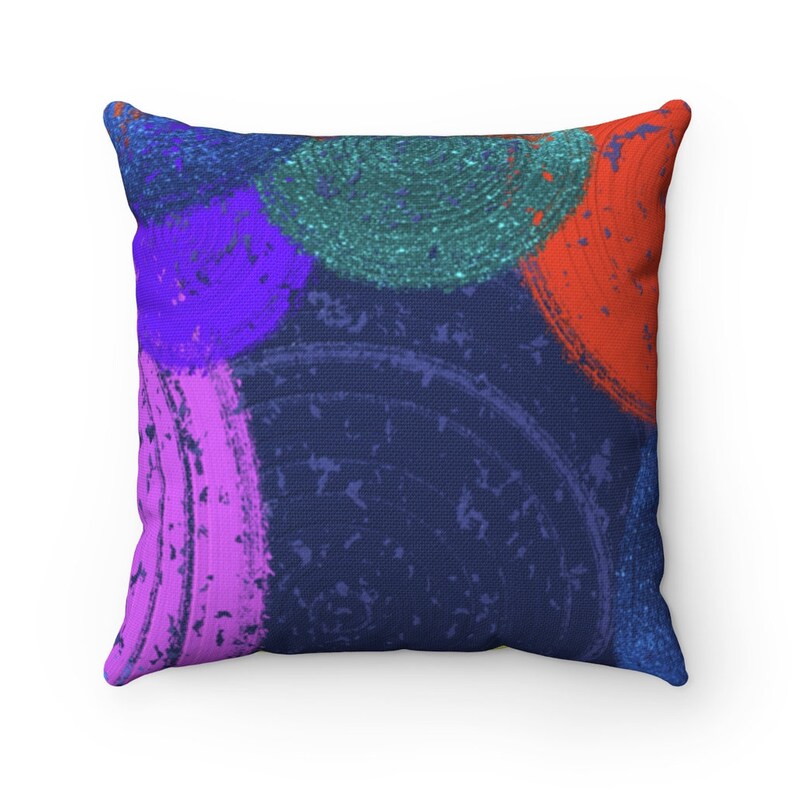 Spun Polyester Square Pillow