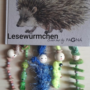 Bookmark Worms Selection Reading Worms for Book Reading Friends image 10