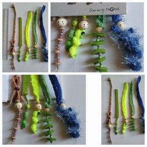 Bookmark Worms Selection Reading Worms for Book Reading Friends image 1