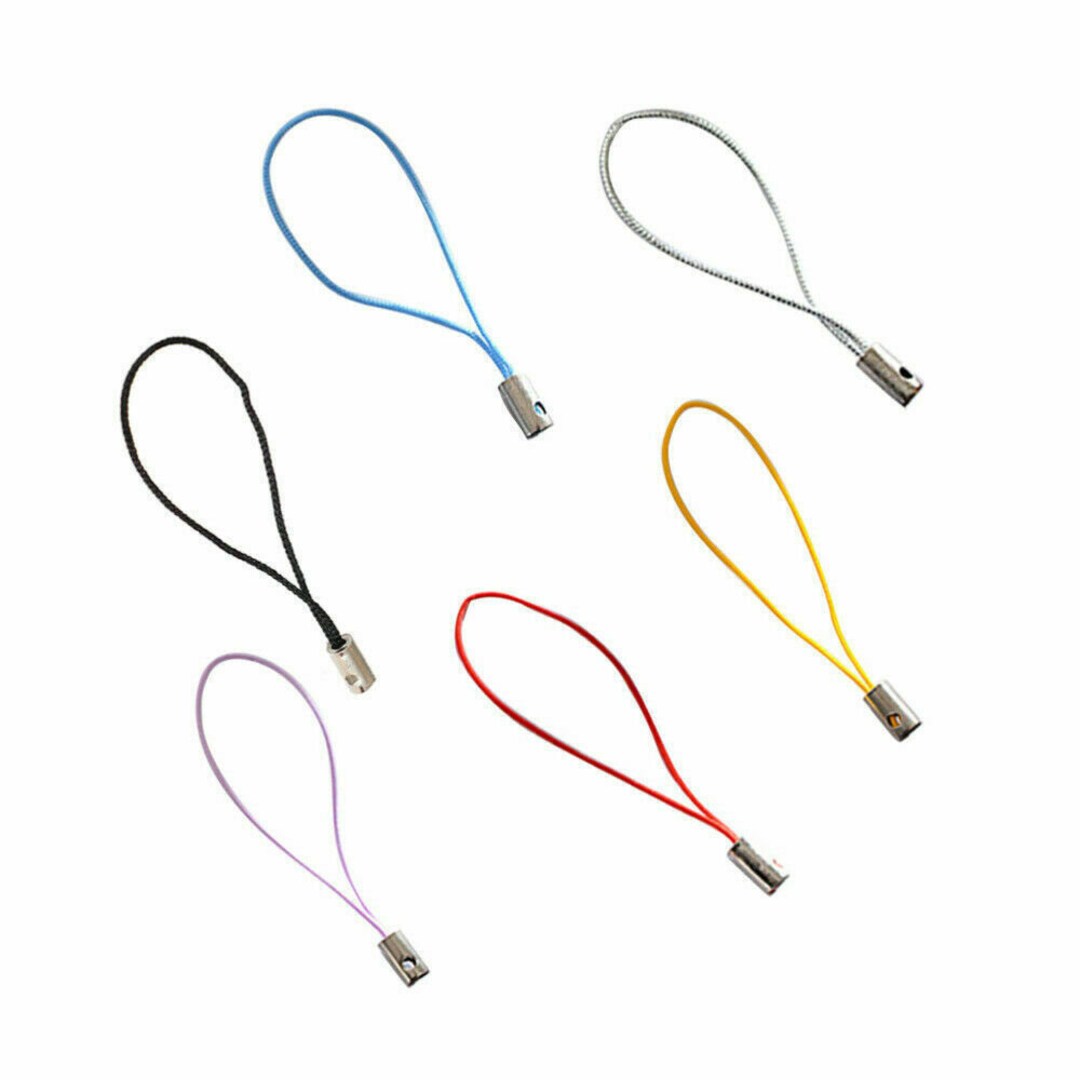 5cm Colourful Small Hand Wrist Lanyard Strap String Cell Lanyard Mixed