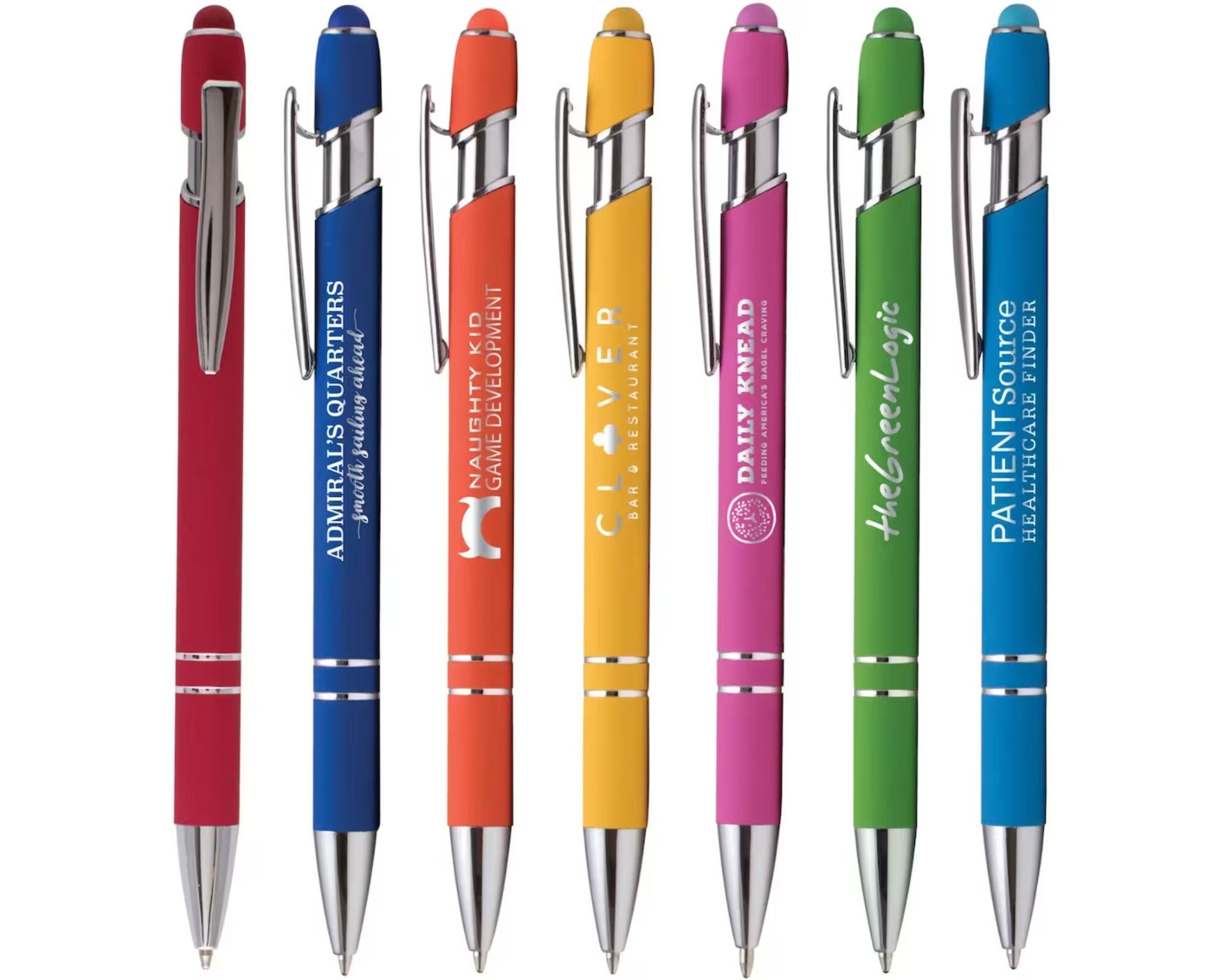 Pens with names on deals