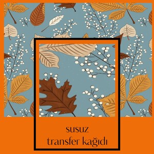 carta trasferibile senza acqua l argilla polimerica l autunno l stk17