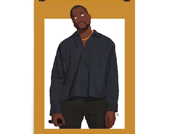 kanye west minimalist gold outer