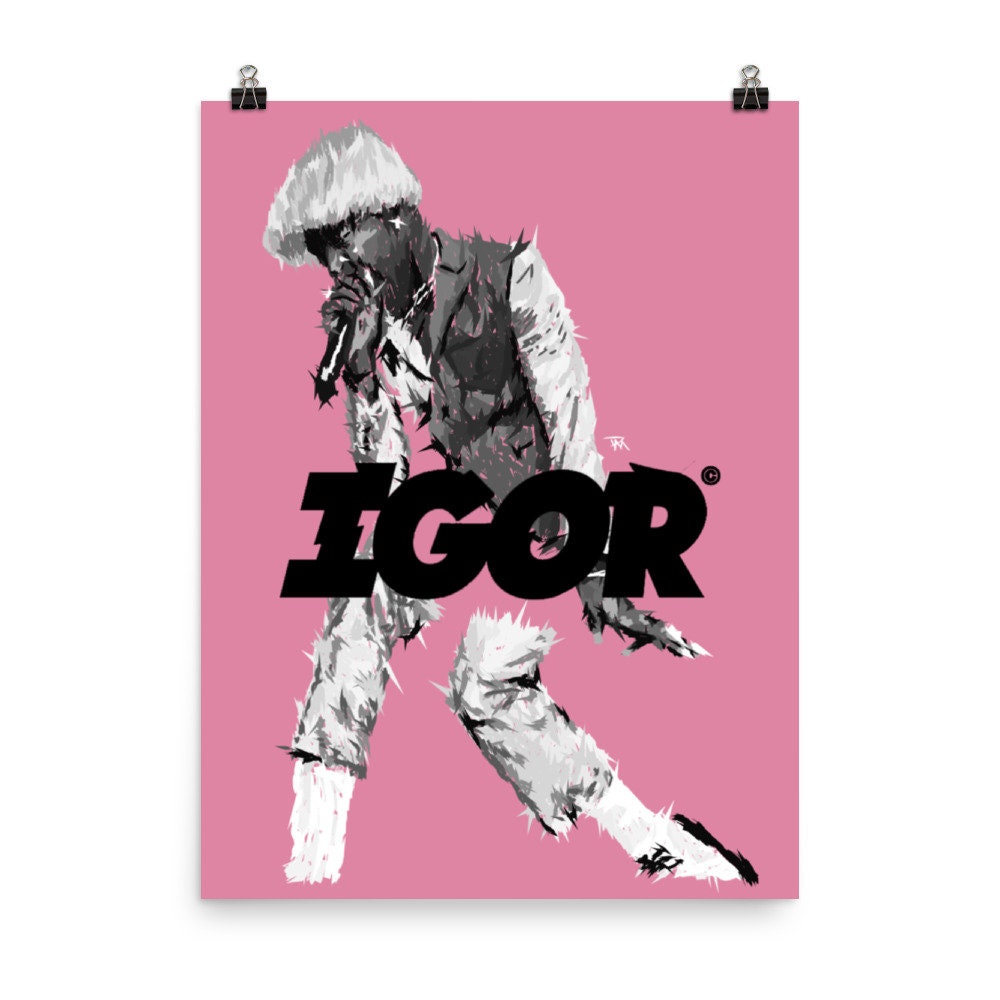 IGOR by Tyler, the Creator  Soundwave Art Print Poster – The Wav Room
