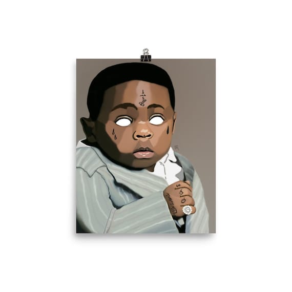 Lil Wayne Tha Carter III Album 2008 Cover Poster Art Print 12x12/" 24x24/" 32x32/"