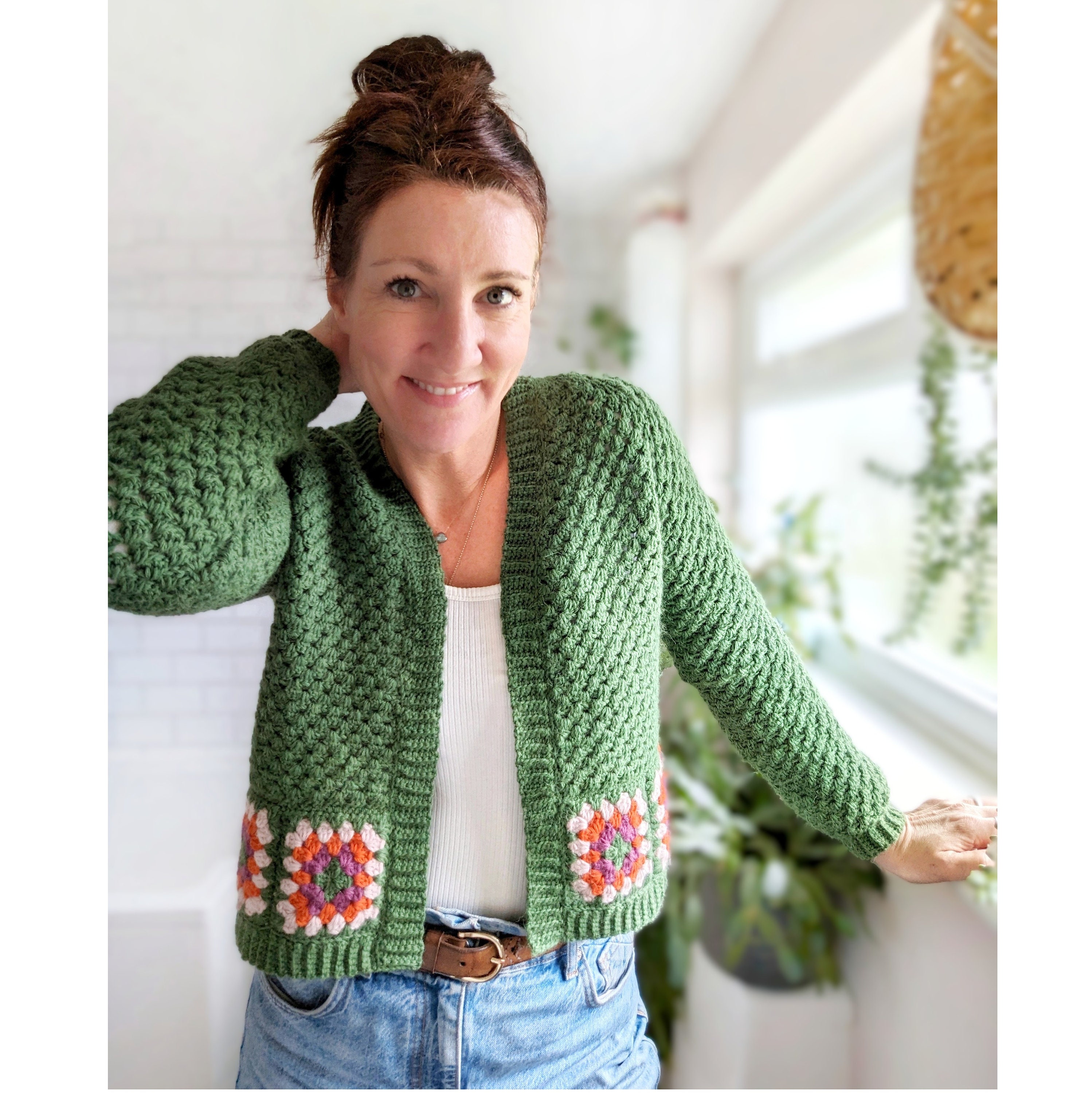 Lowrider cardigan pattern - Digital PDF crochet pattern