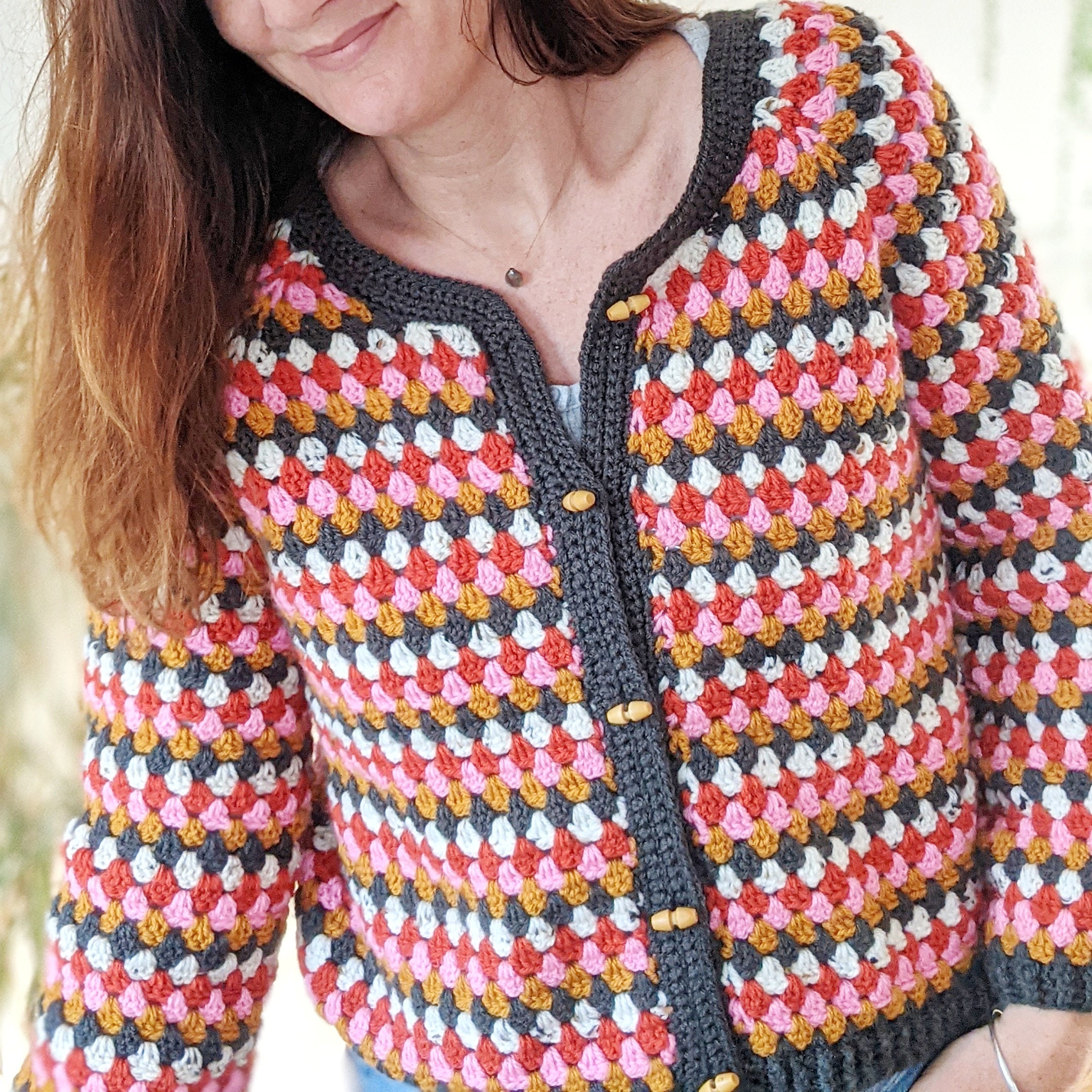 Granny Go Round Cardigan Digital PDF 