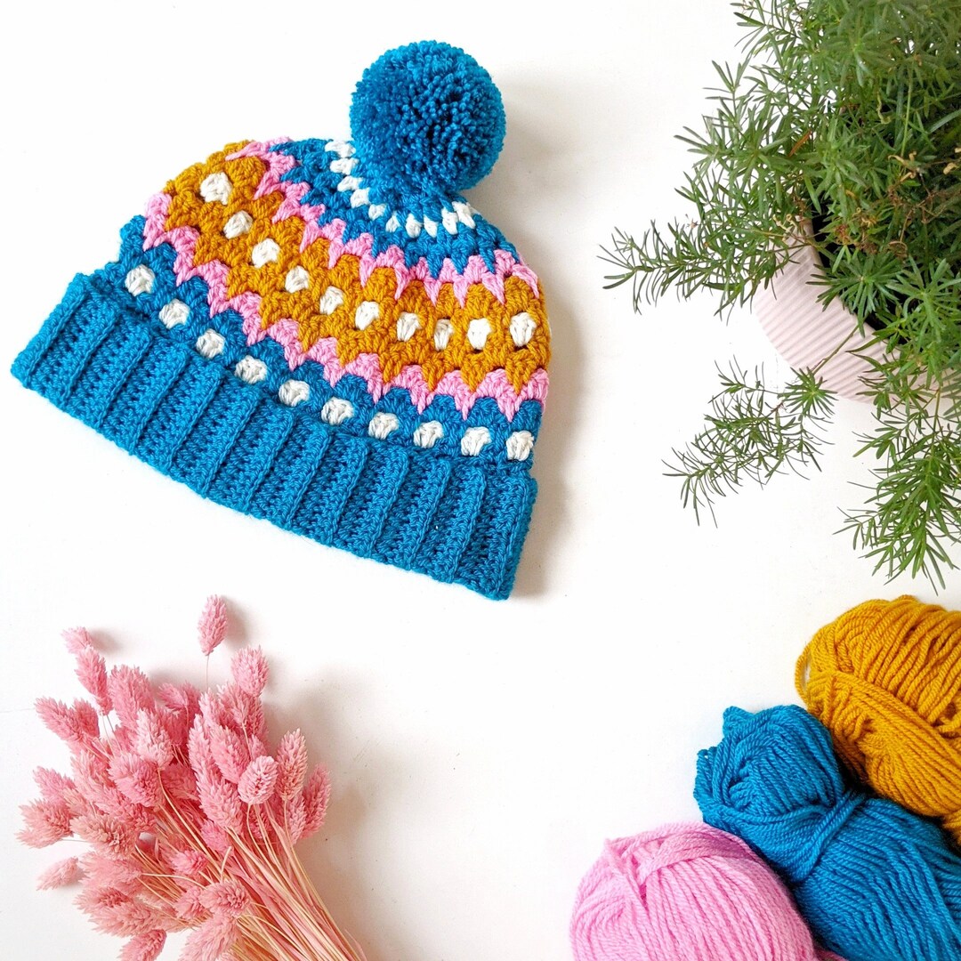 帽子 MACMAHON KNITTING MILLS CROCHET HAT UN CROCHET HAT PATTERN Instant Download Pdf - Staplow Mosaic