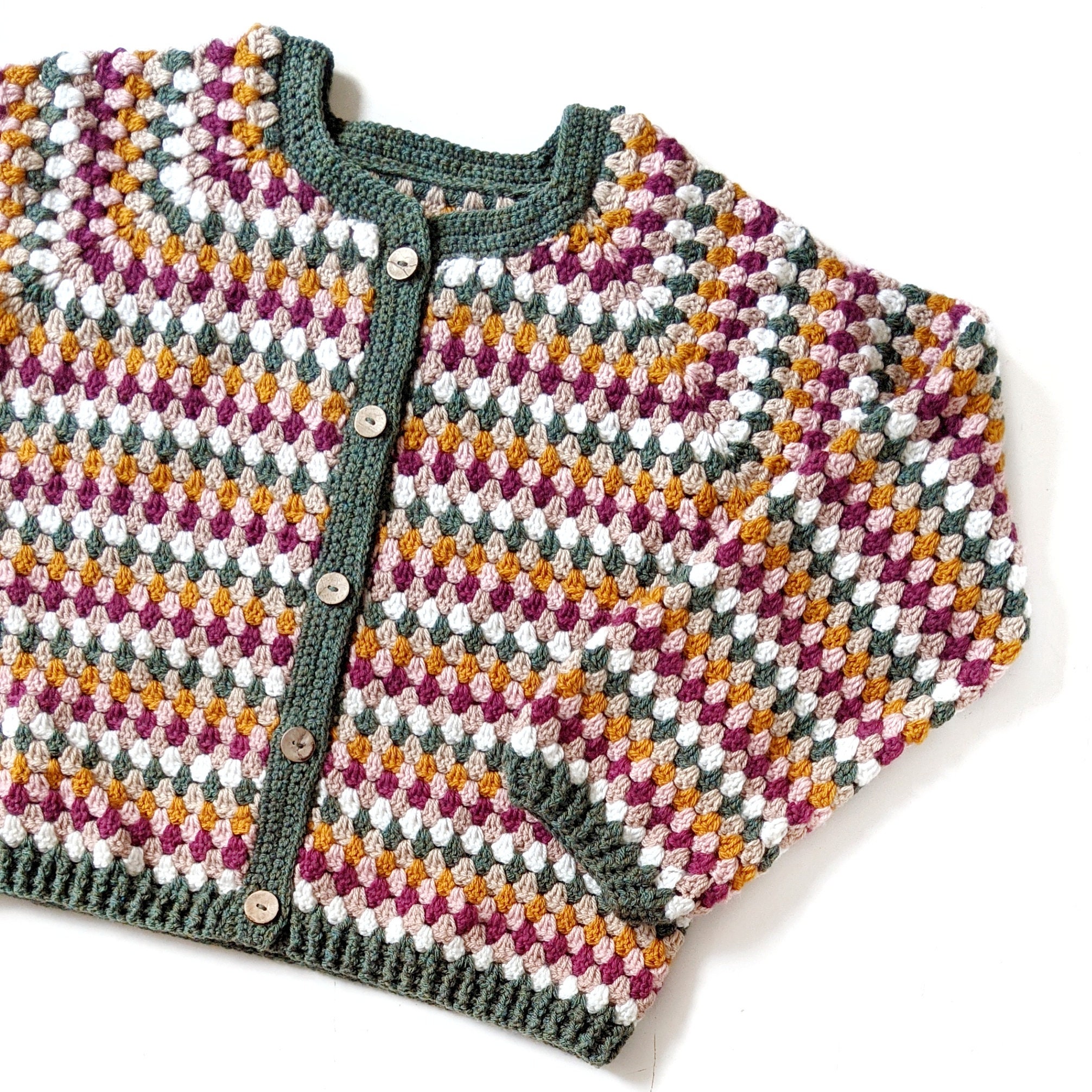 Granny Go Round Cardigan Digital PDF 