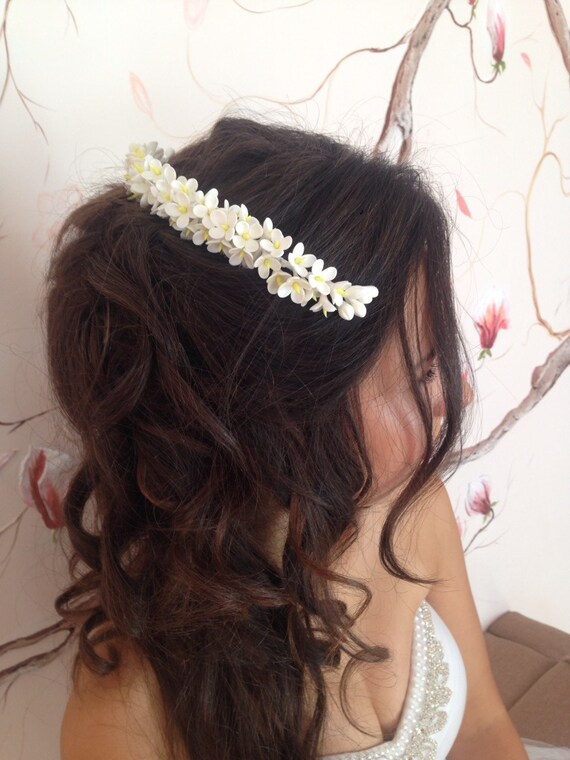 Decoration For Wedding Lacy White Lilac Wedding Flowers Etsy