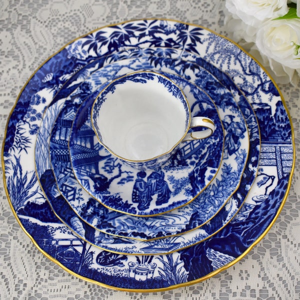 Mikado Royal Crown Derby Dinnerware - Various Pieces and Dates Available