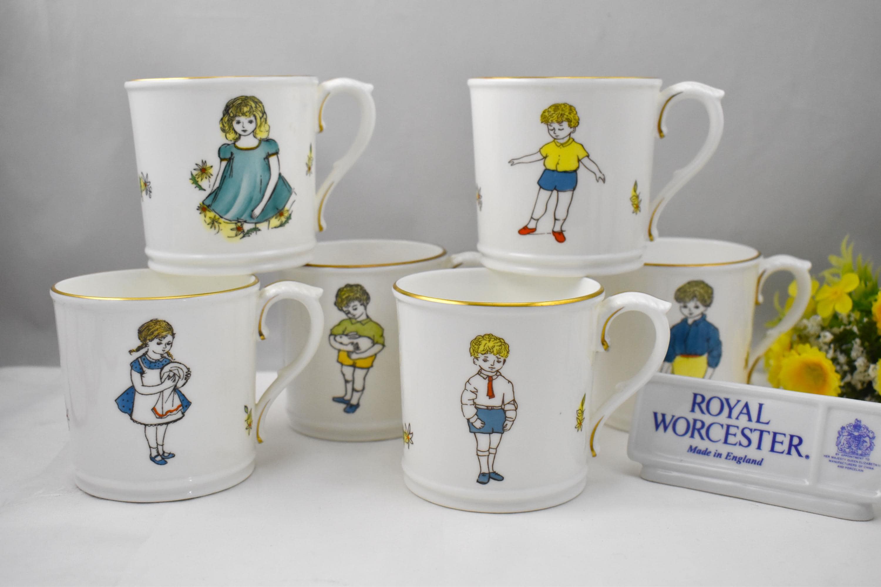 Royal Worcester Tuesday Child - Etsy