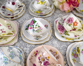 Tea Cup and Plate Etsy